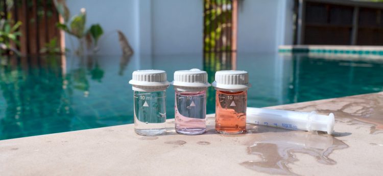 pool water samples